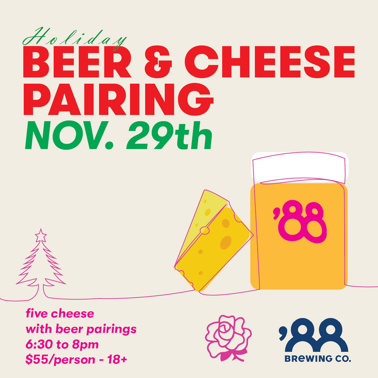 Holiday Beer and Cheese Pairing