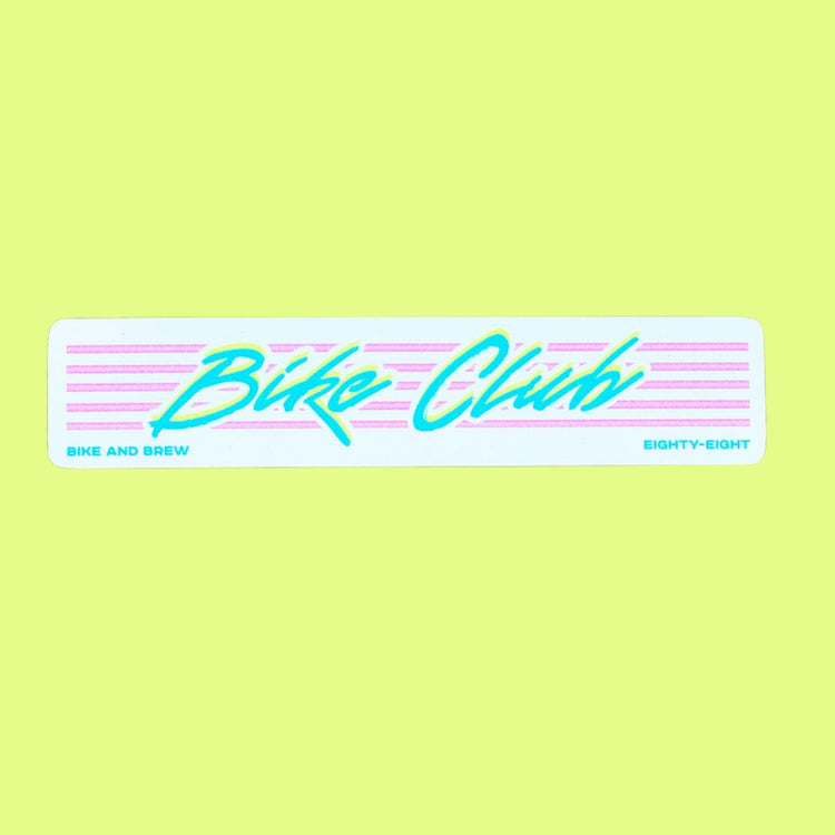 Bike Club Stickers